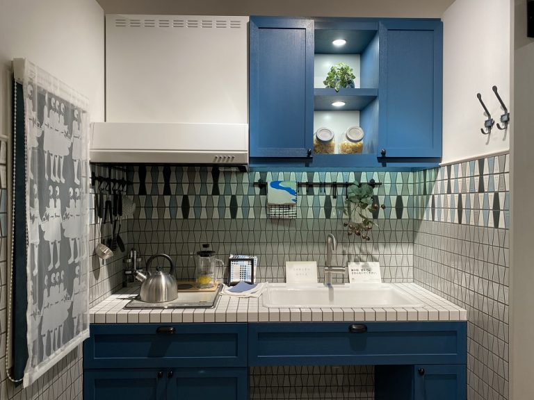 各ブースに使用されているタイルは注文可能