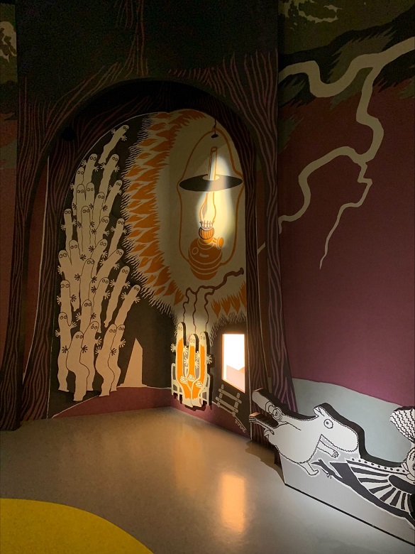 世界観を体験できるような展示