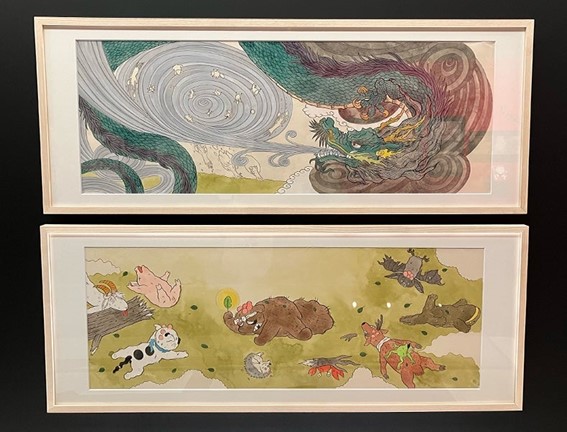 愛らしい化け猫から、空想の生き物まで想像力豊かな絵本作家・石黒