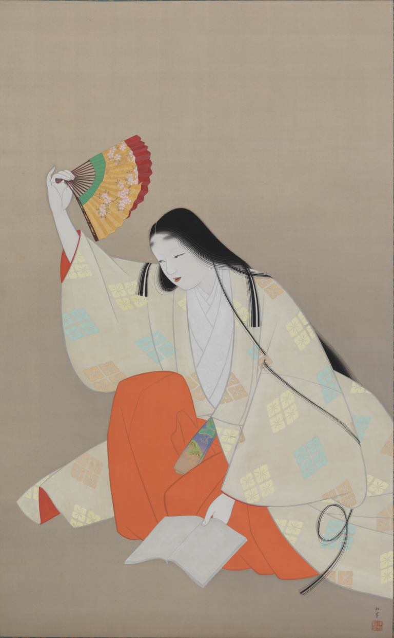 上村松園 《草紙洗小町》1937年 東京藝術大学 【前期展示】
