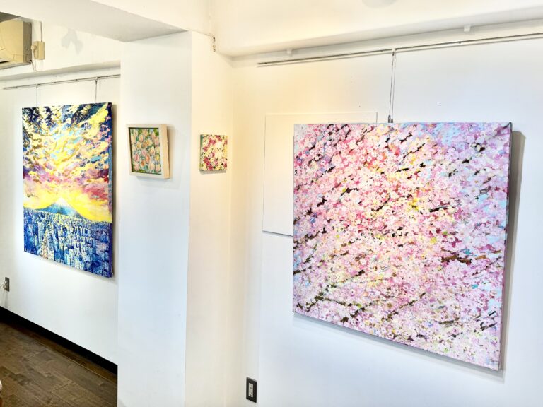 【イロハニアートスタジオ】 イベントレポート：むらいさき個展「Spring has come」