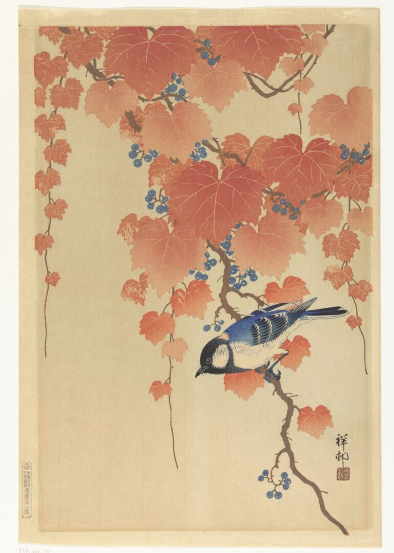 小原古邨】花鳥画で人気が高まる日本画家の生涯と作品の魅力とは