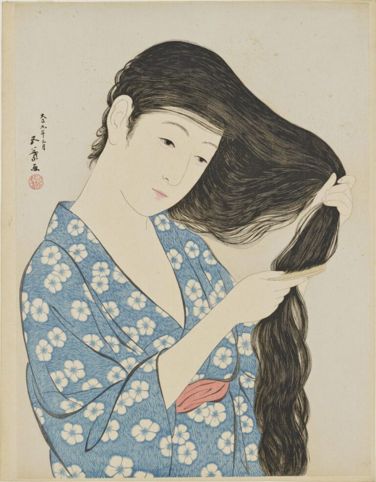 橋口五葉　図録　大正の女　復刻版画　10点　共同通信 橋口五葉画 大正の女(橋口五葉) / 古本、中古本、古書籍の通販は