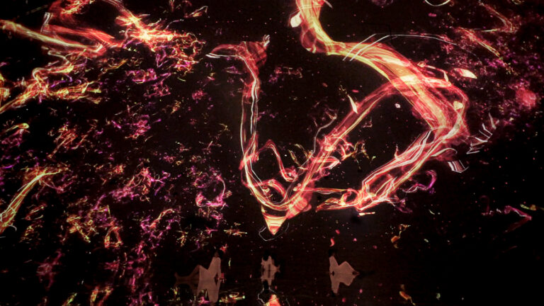 チームラボ《The Eternal Universe of Words》