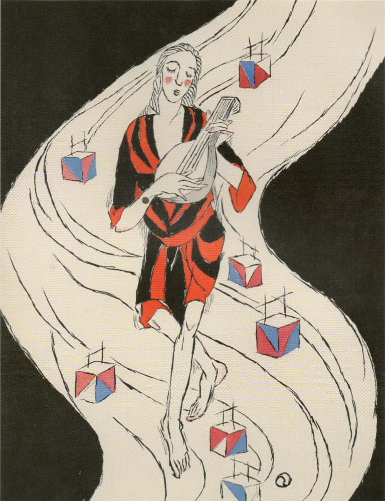 竹久夢二「春潮」1918年