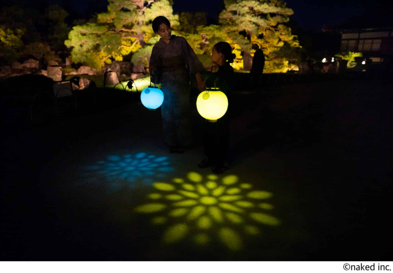 【展示収蔵館前】NAKEDディスタンス提灯®