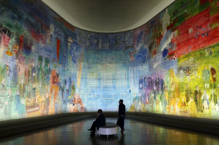 Raoul dufy, la fata elettricità, 1937, 03Public domain, via Wikimedia Commons.