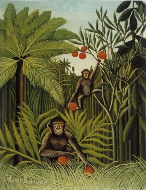 Henri Rousseau、Coin de Parc、海外版超希少レゾネ Henri-Rousseau-Henri-Rousseau-