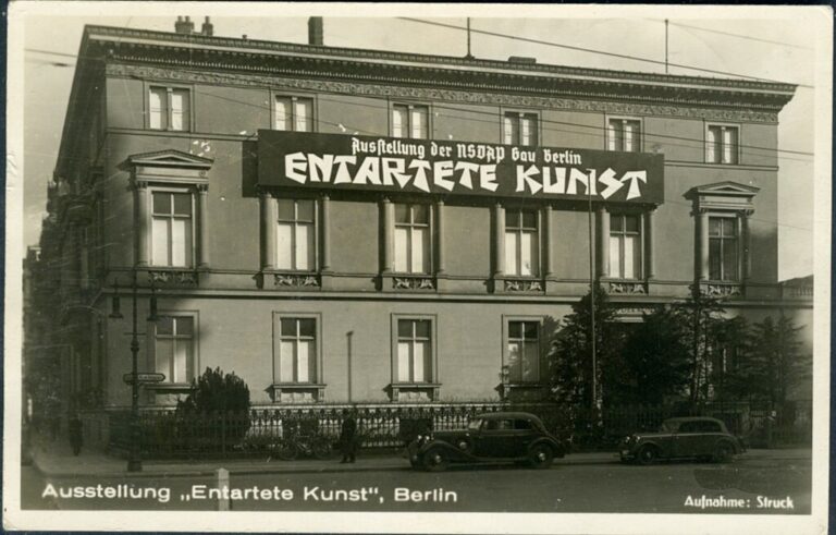 退廃芸術展 ナチス党ベルリン地方本部主催 退廃芸術展 1937年頃