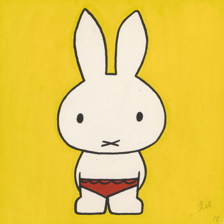 『うさこちゃんとうみ』1963年 原画