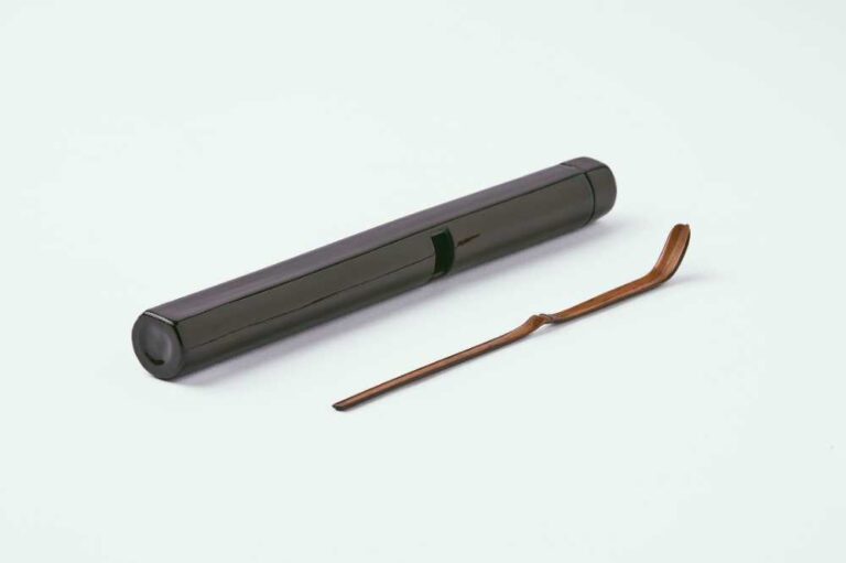 千利休竹茶杓　銘 泪　大名物　古田織部・徳川家康ほか所用