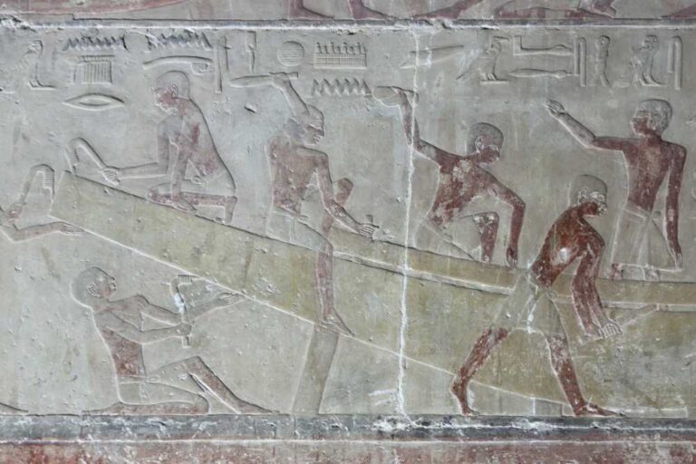 古代エジプトの船大工