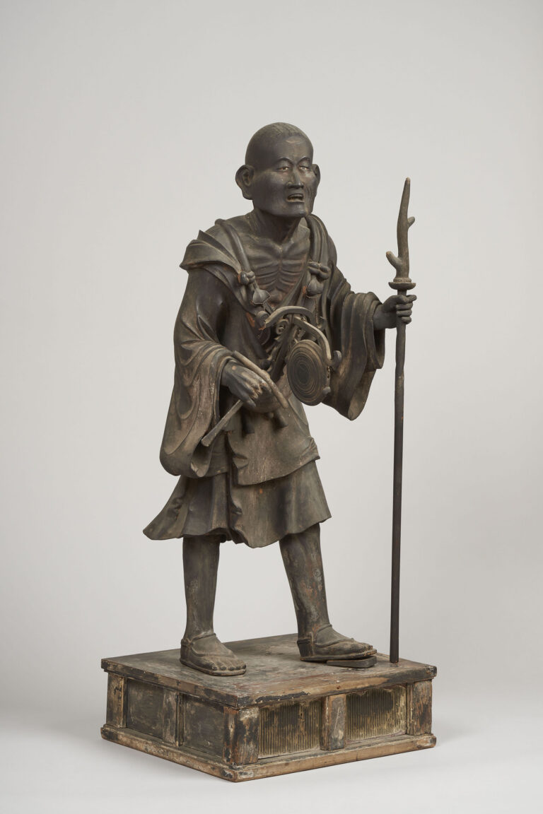 重要文化財《空也上人立像》鎌倉時代 滋賀・荘厳寺蔵（滋賀県立琵琶湖文化館寄託）