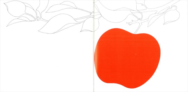 イエラ・マリ作『あかいふうせん』ほるぷ出版（1976年）p.14, 15