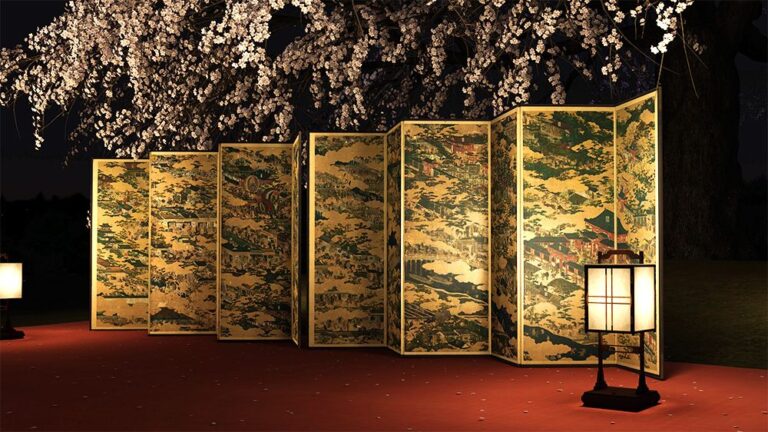 洛中洛外図屛風 舟木本1