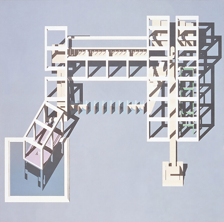 磯崎新《還元シリーズ MUSEUM - Ⅰ（群馬県立近代美術館）》