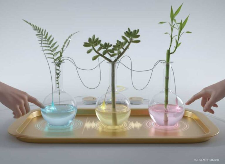 《Color emortion Sounds｜心の色の声を聞く》LITTLE ARTISTS LEAGUE 2026, メディアアート作品