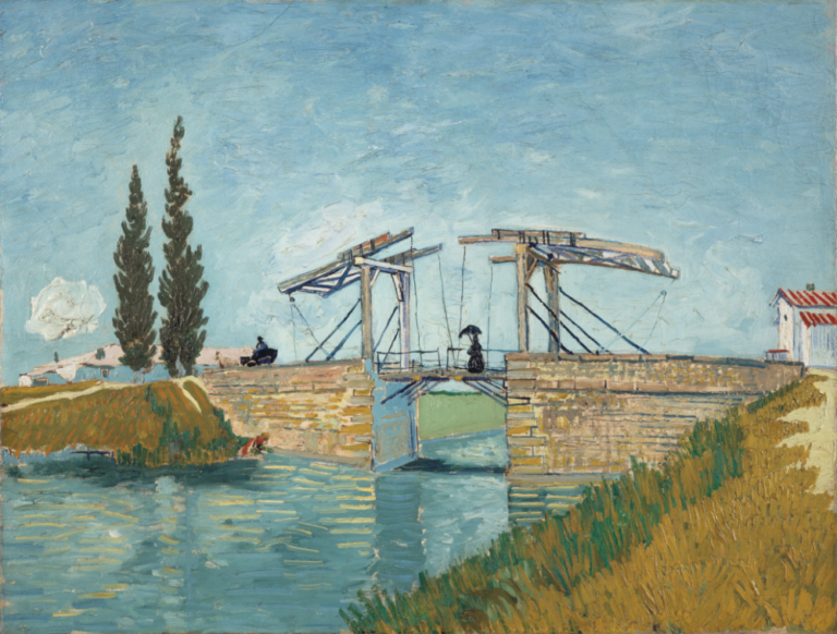フィンセント・ファン・ゴッホ《跳ね橋》1888年 油彩、カンヴァス　ヴァルラフ＝リヒャルツ美術館・コルブー財団蔵
