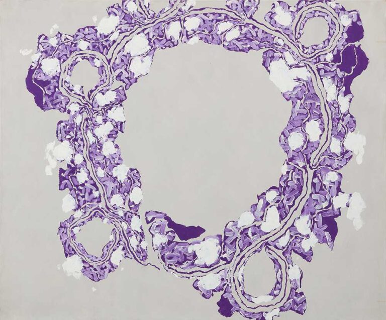 《背・円 – I 05》2005年 個人蔵　©NATSUYUKI NAKANISHI