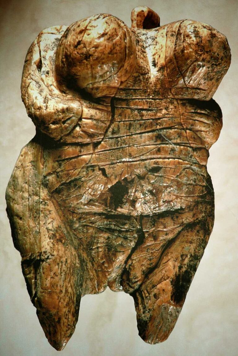 Venus of Hohle Fels, Public domain, via Wikimedia Commons.