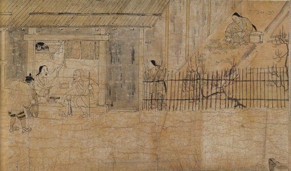 Shigisan_engi_emaki_3,_everyday_life