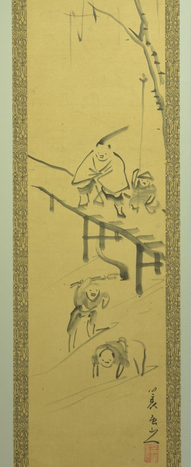 蓑虫山人『[観漁図]』