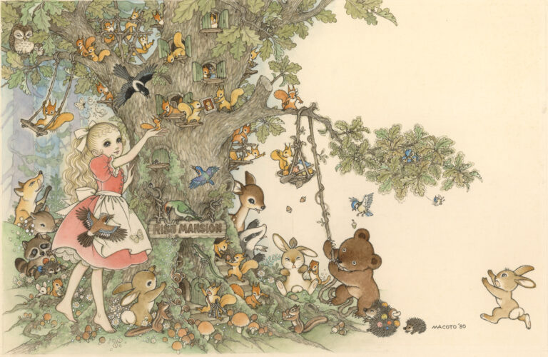 東京・有明】高橋真琴の少女画から晩年作まで。軌跡を辿る原画展「森の