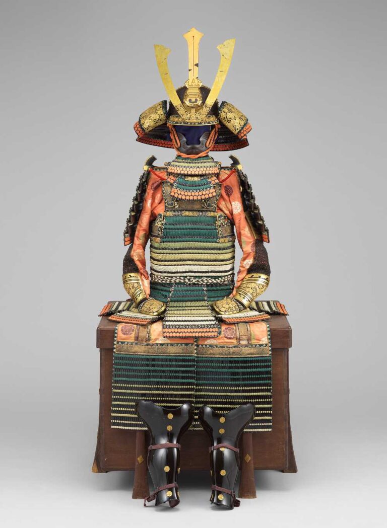 萌黄匂威腹巻具足　明珍宗周/作　安政3年(1856)
