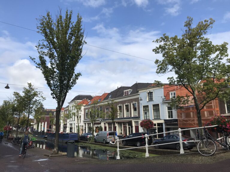 フェルメールが生涯を送ったデルフトの街並み（2019年9月 筆者撮影）