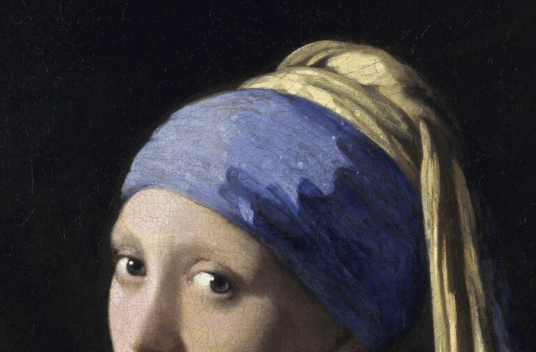 ヨハネス・フェルメール《真珠の耳飾りの少女》（部分）