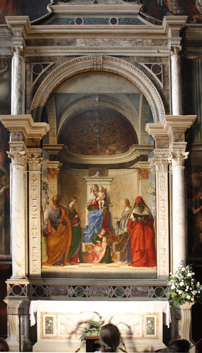 サン・ザッカリア宮 - ジョヴァンニ・ベッリーニ - ヴェネツィア, Public domain, via Wikimedia Commons.