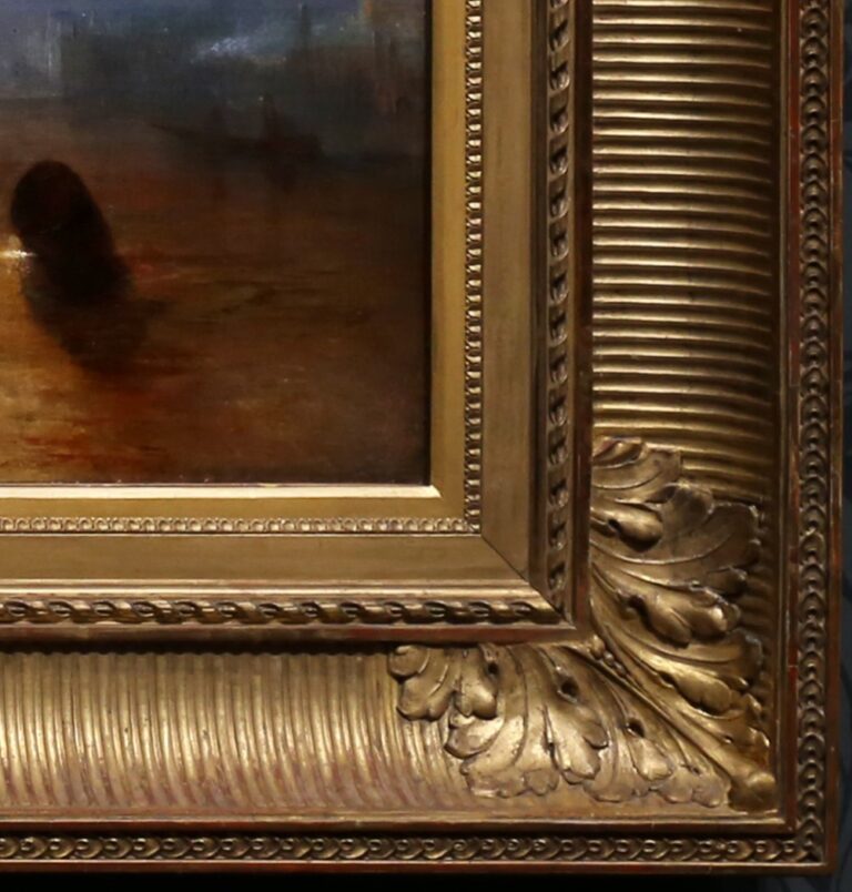 ターナー作『戦艦テメレール号』の額縁部分, Public domain, via Wikimedia Commons.