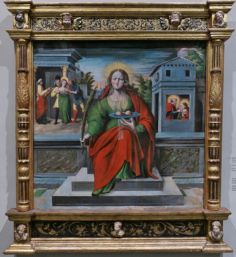 サンタ・アゲダ（ラモン・オスカーリス）, Public domain, via Wikimedia Commons.