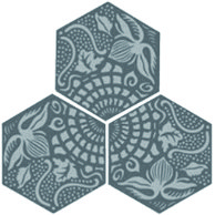 六角形モザイクタイル