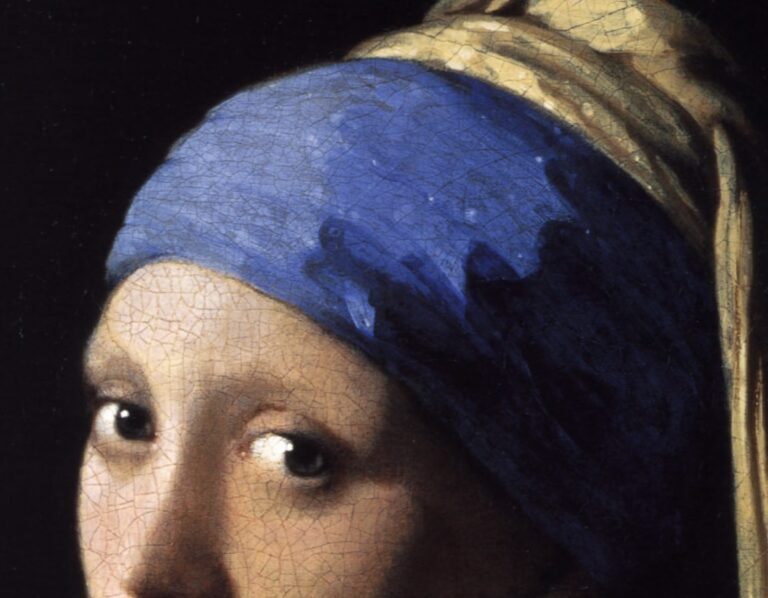 ヨハネス・フェルメール《真珠の耳飾りの少女》（部分）