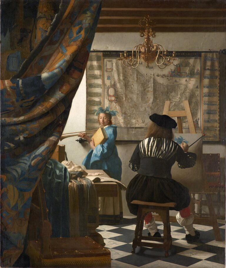 ヨハネス・フェルメール《絵画芸術》