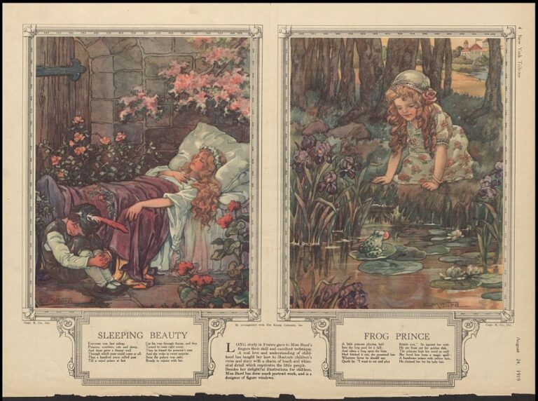 03_1280px-Sleeping_Beauty_&_Frog_Prince,_CM_Burd,_New_York_Tribune,_August_24,_1919