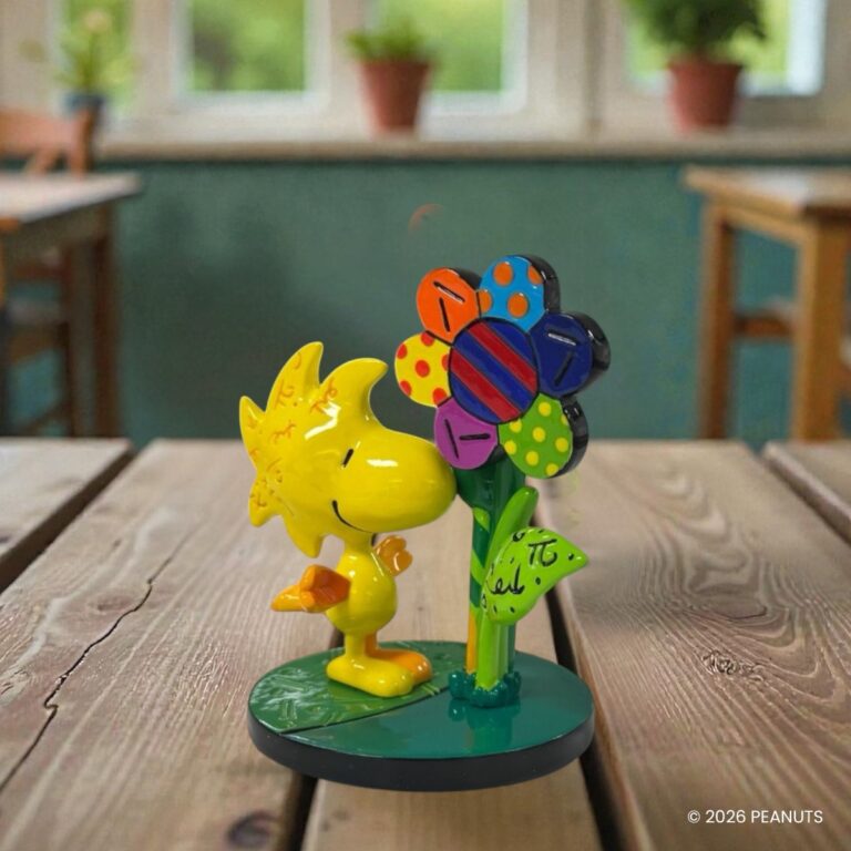 PEANUTS BRITTO ミニ・ウッドストック・フラワー