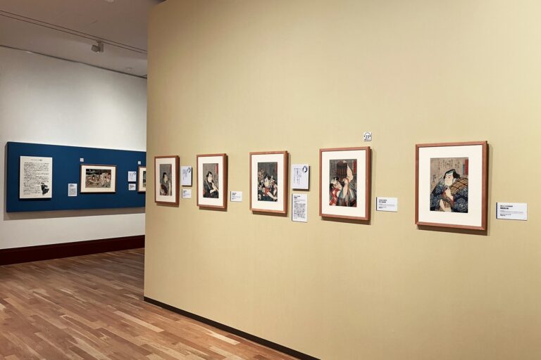 『浮世絵スーパークリエイター 歌川国芳展』展示風景