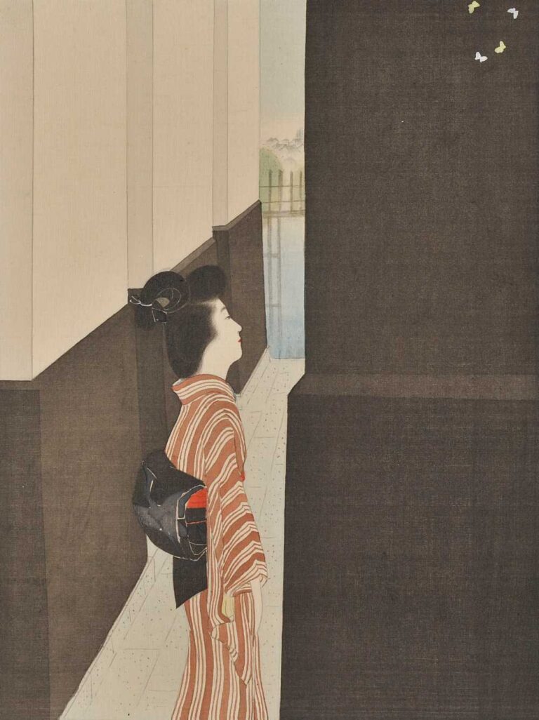 小村雪岱《蝶》