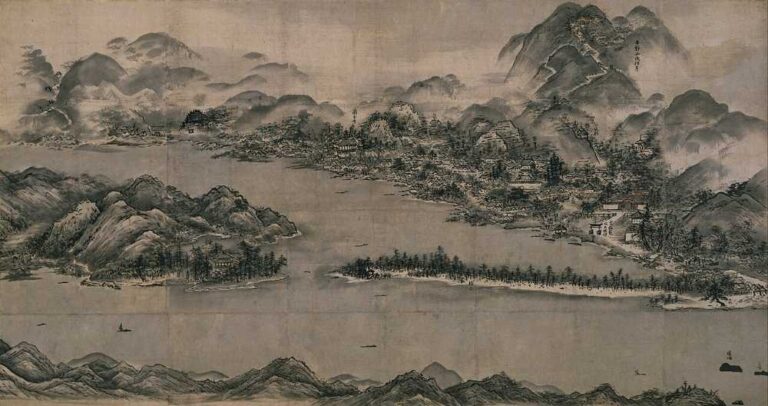 雪舟《天橋立図》