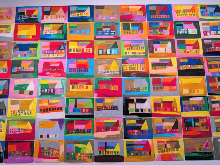 みずのき絵画展 堀田哲明の家の作品
