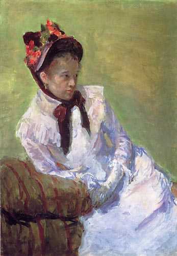 メアリー・カサット『自画像(1878年)』
